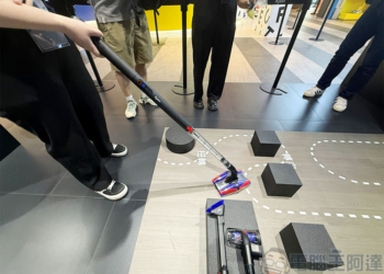 鉛筆吸塵器 Dyson PencilVac Fluffycones 在台推出，不到 1 公斤極輕盈、超靈巧