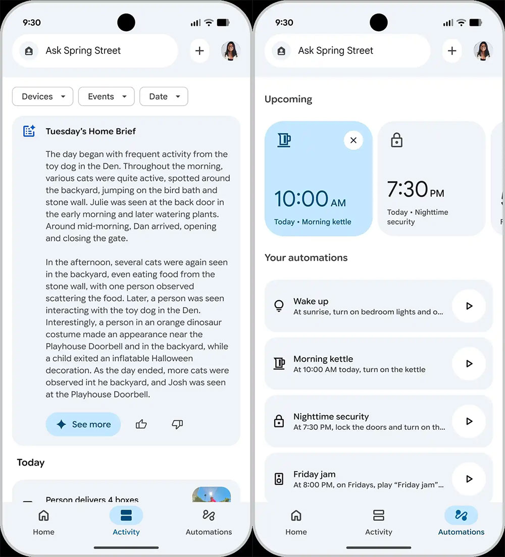 Gemini for Home 和重新設計的 Home 應用程式今天開始推出 - 電腦王阿達