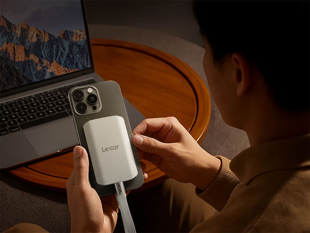 儲存空間不夠用？Lexar 手機用磁吸 SSD 給你更大容量 - 電腦王阿達