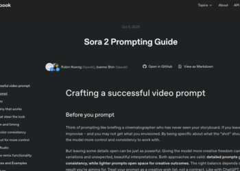 OpenAI 釋出官方「Sora 2 提示詞指南」，不知道怎麼寫的人快看