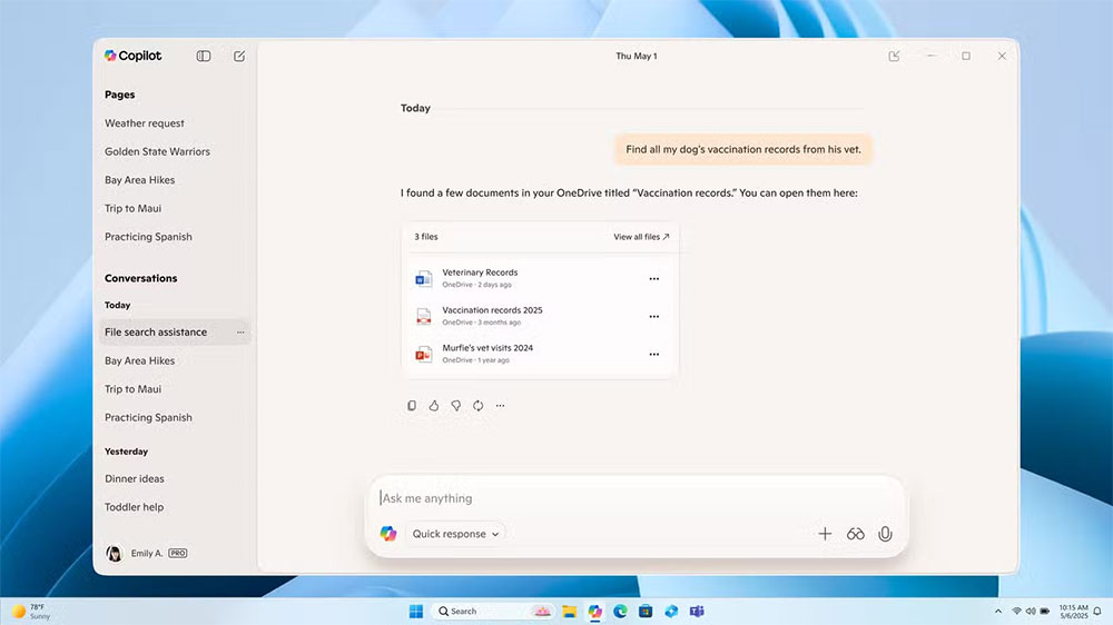 Windows 的 Copilot 現在可以連結到 Gmail、Google 雲端硬碟等服務 - 電腦王阿達