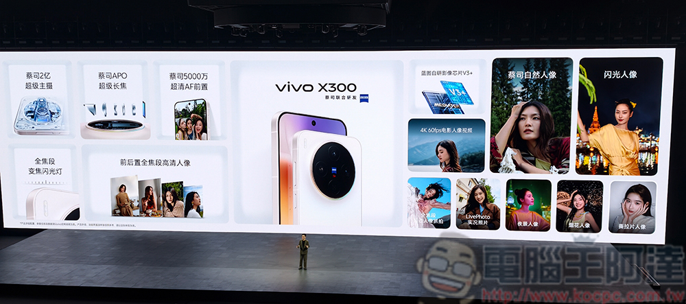 vivo X300系列全能旗艦隆重發表，開拓行動影像大片新旅程 - 電腦王阿達