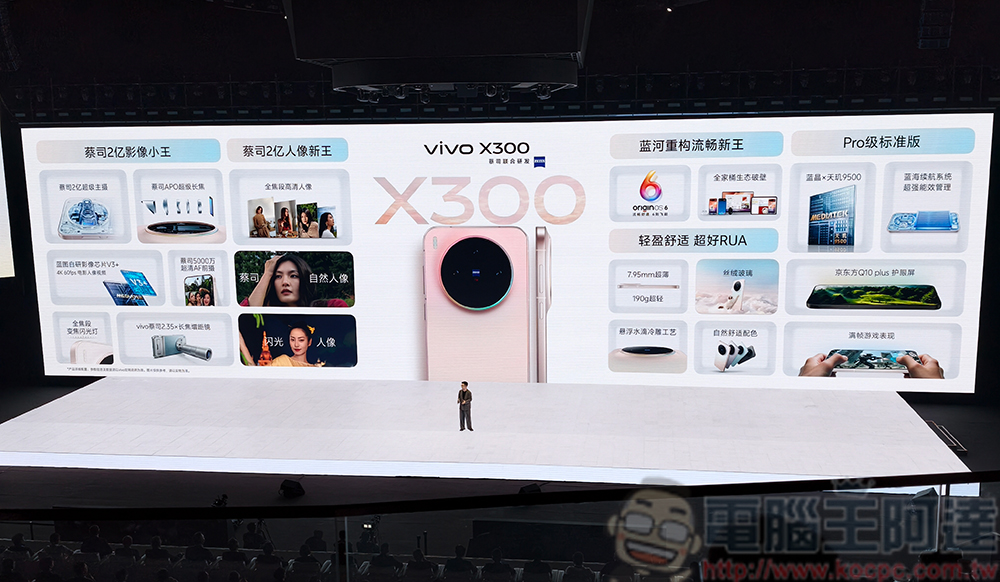 vivo X300系列全能旗艦隆重發表，開拓行動影像大片新旅程 - 電腦王阿達