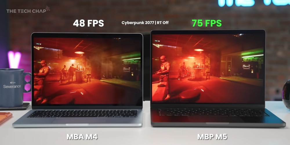 實測顯示 M5 MacBook Pro 的 GPU 光追效能比 M4 快超過 200%，AI 運算也大幅提升 - 電腦王阿達