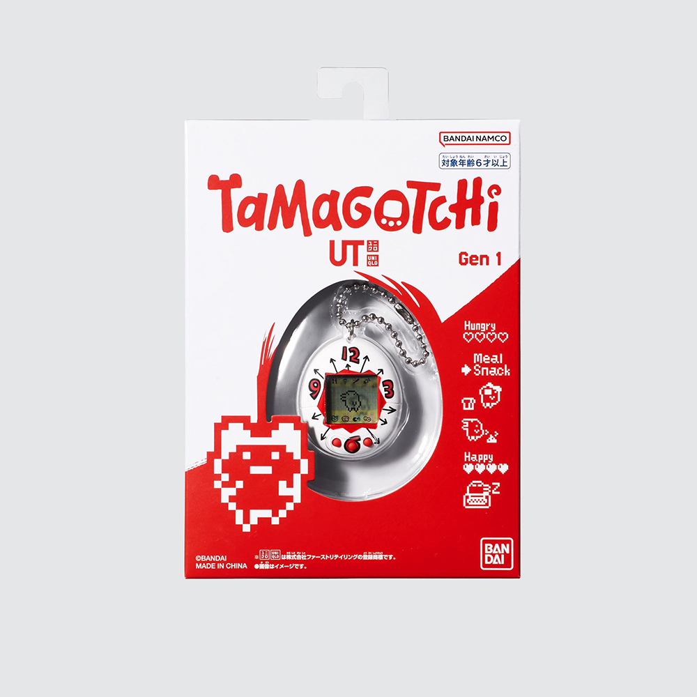 UNIQLO 推出電子雞！與 Tamagotchi 聯名，紅白 UT 經典配色、售價曝光！ - 電腦王阿達