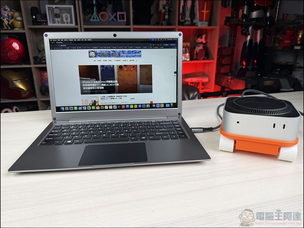 CrowView Note 開箱動手玩：一秒讓你的手機、掌機變成筆電！還可以接 Mac、SWITCH - 電腦王阿達