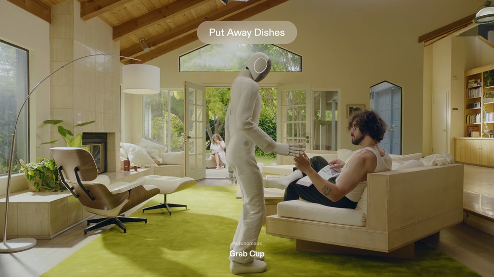 首個家用人形機器人「 Neo」正式開放預購！宣稱可自主完成大多數家事，只不過目前都是靠遠端人力操作 - 電腦王阿達