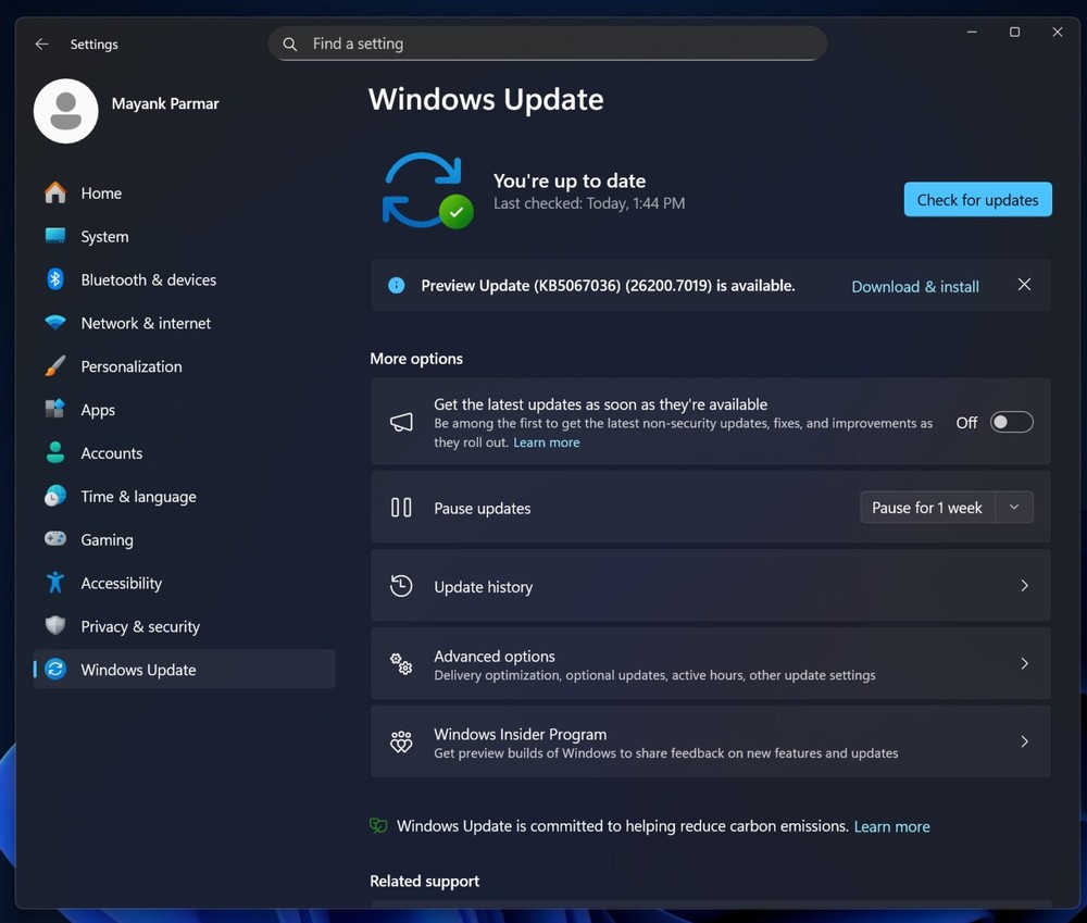 微軟證實幾天前推出的 Windows 11 KB5067036 更新中，工作管理員有 Bug 且會影響效能 - 電腦王阿達