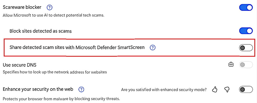 微軟正在為 Microsoft Edge 瀏覽器導入新的恐嚇軟體感測器 - 電腦王阿達