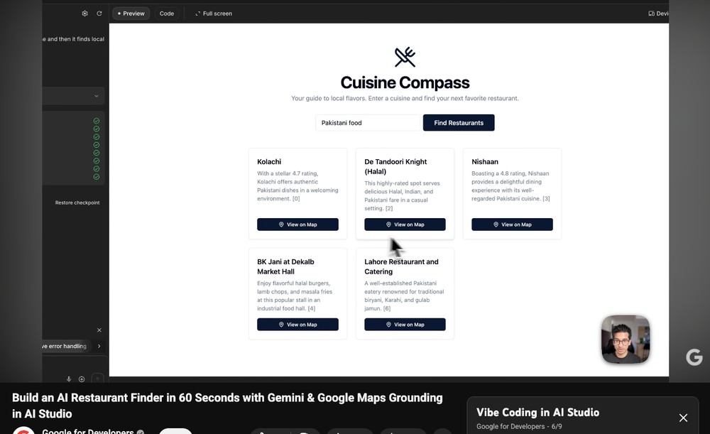 Google 在 YouTube 釋出一系列 Vibe Coding in AI Studio 免費教學影片 - 電腦王阿達 Google 在 YouTube 釋出一系列 Vibe Coding in AI Studio 免費教學影片 - 電腦王阿達