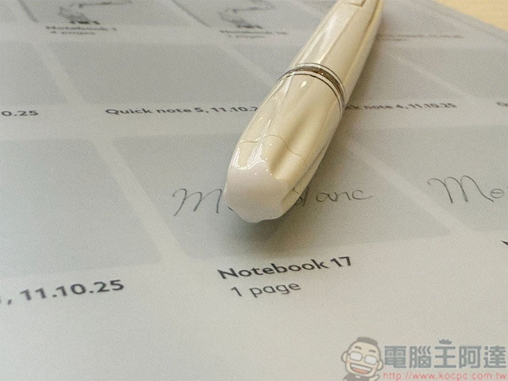 MONTBLANC 推出全新 Digital Paper，將優雅獨特書寫體驗融入數位世界 - 電腦王阿達