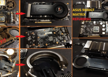 二手菸吸好吸滿的ROG 9800GT MATRIX顯卡，來看看國外 YouTuber 如何處置