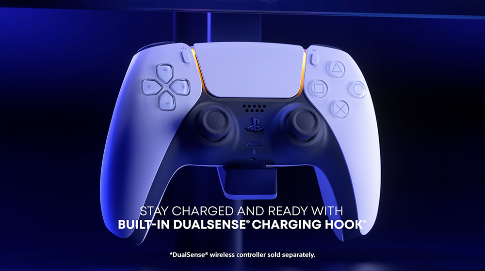 PlayStation 5 玩家專屬！27 吋遊戲顯示器推出，配備 DualSense 控制器充電掛鈎 - 電腦王阿達