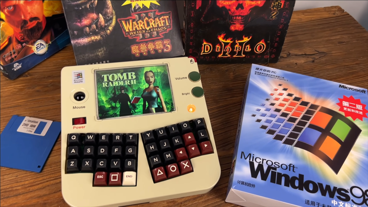 夢回1998年?模改玩家打造復古 Windows 98 掌上型PC - 電腦王阿達 夢回1998年?模改玩家打造復古 Windows 98 掌上型PC - 電腦王阿達