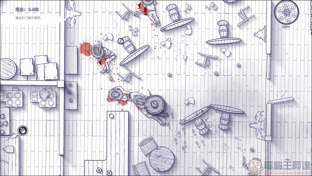 Steam遊戲限免下載 : 12 is Better Than 6，一款獨特遊戲視角的西部牛仔遊戲 - 電腦王阿達