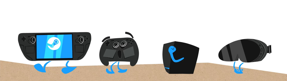 Valve 發表最新三款新設備 : 家用主機「Steam Machine」家用主機｜VR 頭戴式裝置 Steam Frame｜新版的 Steam Controller - 電腦王阿達