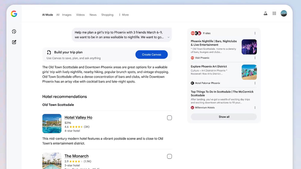 Google 搜尋在 AI 模式中新增了旅遊相關新功能 - 電腦王阿達 Google 搜尋在 AI 模式中新增了旅遊相關新功能 - 電腦王阿達