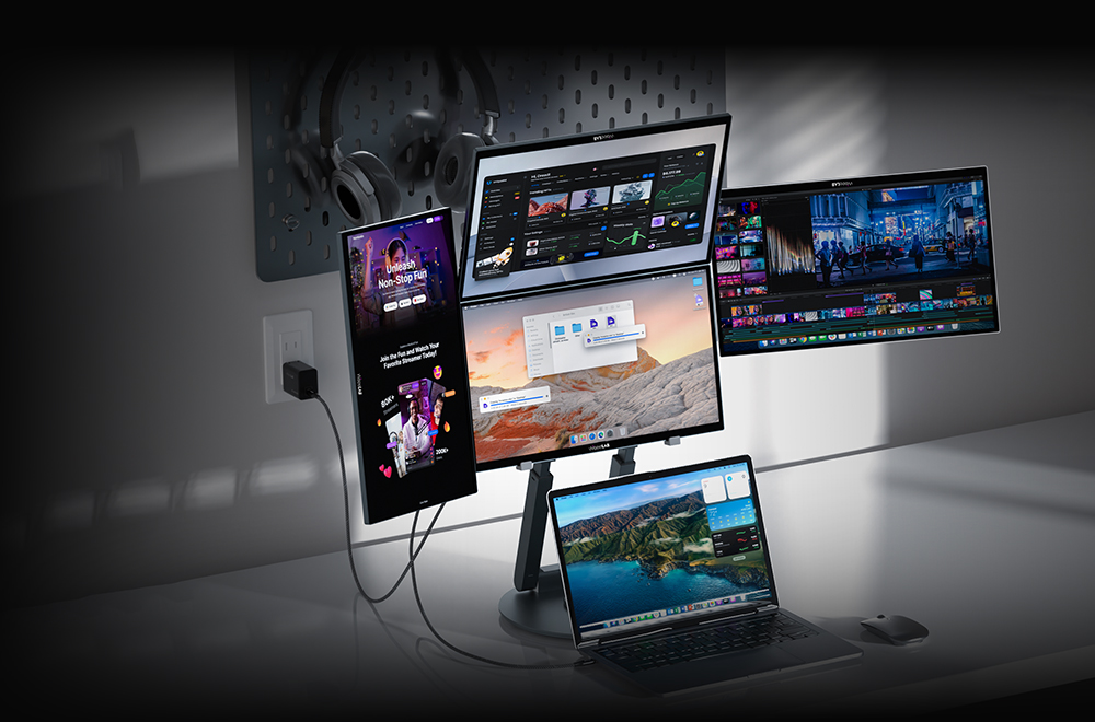 磁吸拼圖螢幕真實現！WiseeLAB 推出磁吸式五畫面神器 - 電腦王阿達