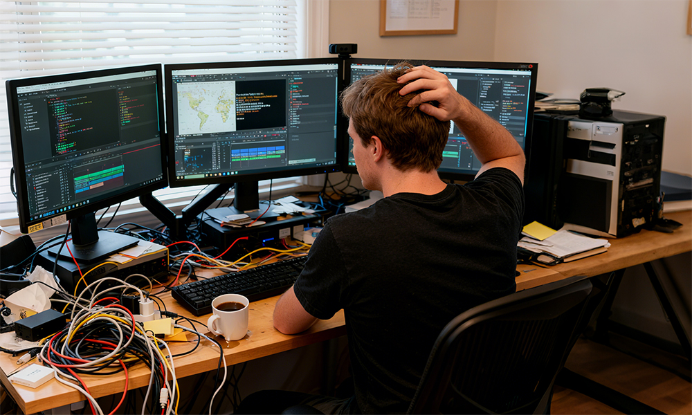 磁吸拼圖螢幕真實現！WiseeLAB 推出磁吸式五畫面神器 - 電腦王阿達