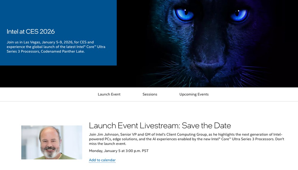 Intel 確認 Panther Lake 會在明年的 CES 2026 上正式發表 - 電腦王阿達 Intel 確認 Panther Lake 會在明年的 CES 2026 上正式發表 - 電腦王阿達