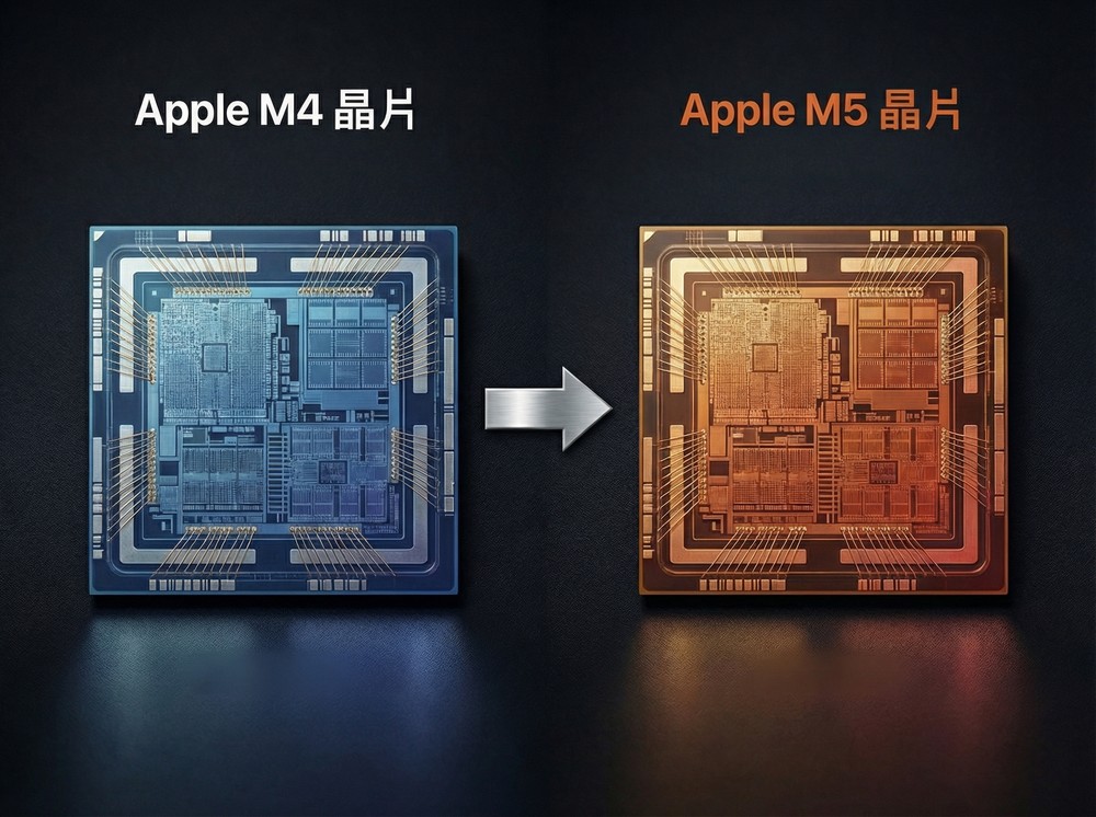 Apple 分享 M5 vs M4 本地運行 LLM 的速度實測差距！M5 提升最高達 4.1 倍 - 電腦王阿達