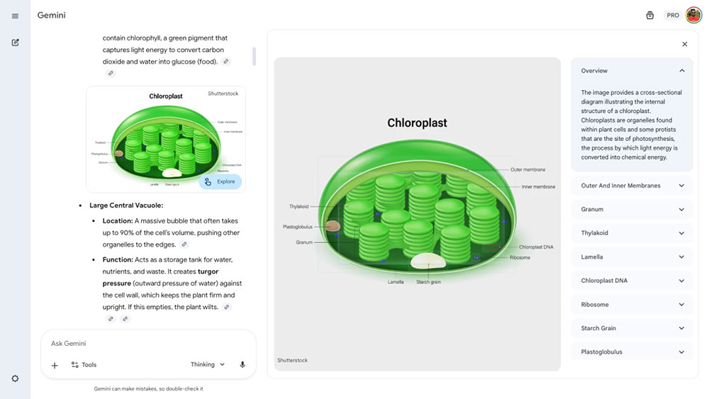 Google 預告將為 Gemini 應用程式推出重大改版 - 電腦王阿達 Gemini 以全新互動式科學圖表提升學習水準 - 電腦王阿達