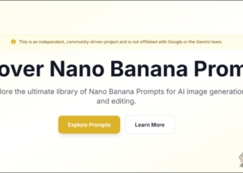 Nano Banana Prompt Gallery：收集數百個 Nano Banana 優質提示詞免費網站