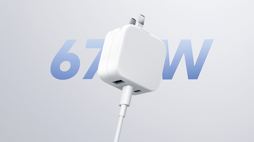 小米全新 67W GaN 三孔充電器推出：造型更圓潤可愛、單孔隨插 67W 智慧功率分配 - 電腦王阿達