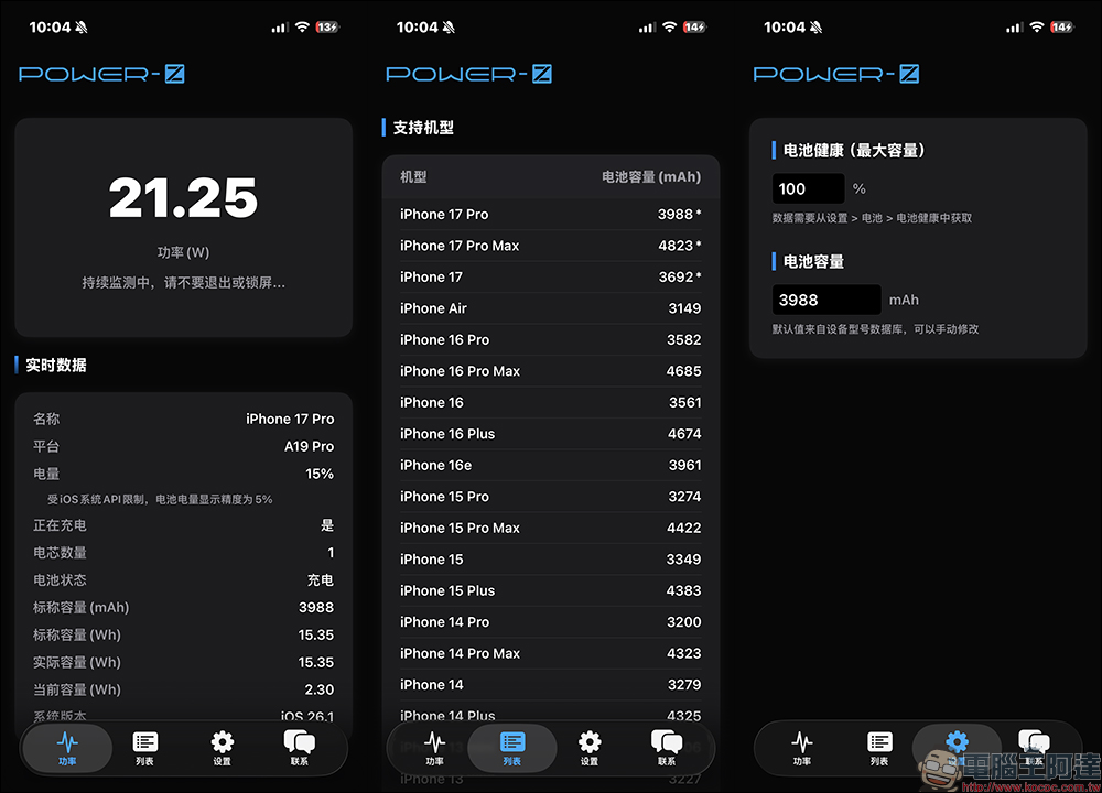 POWER-Z App 正式登陸 App Store ：免專業測試儀、直接監測手機即時充電功率（iOS/Android 雙平台支援） - 電腦王阿達