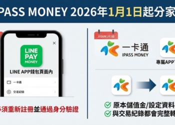 Line Pay Money與iPass Money正式分家，原用戶該何去何從呢?