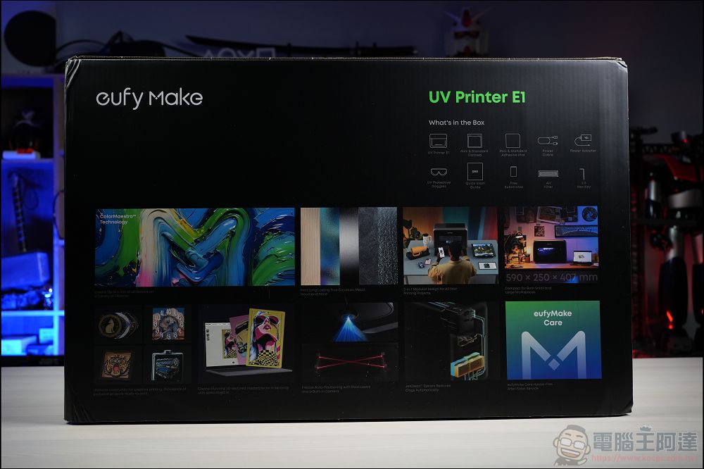 手作創業神機!eufyMake E1 3D 紋理 UV 印刷機開箱:不到 6 萬入手,讓個人工作室也能接客製化大單! - 電腦王阿達 手作創業神機!eufyMake E1 3D 紋理 UV 印刷機開箱:不到 6 萬入手,讓個人工作室也能接客製化大單! - 電腦王阿達