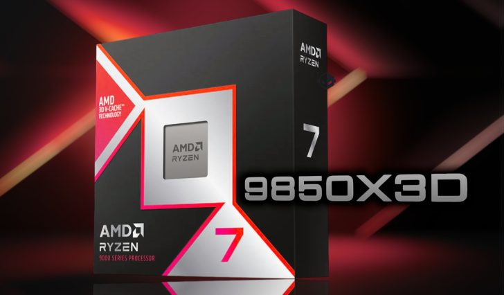 AMD 新款 Ryzen 7 9850X3D 跑分陸續出現在各平台，比 9800X3D 快 5% - 電腦王阿達