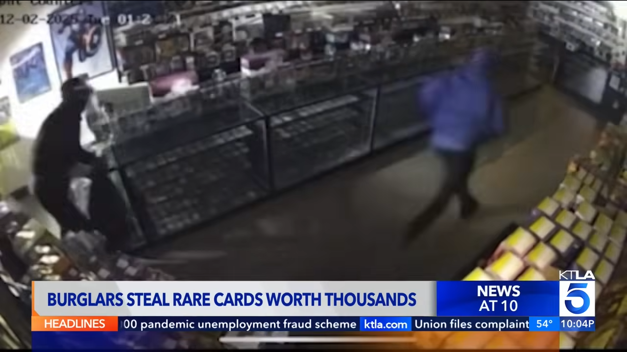 加州遊戲卡店驚傳竊案　價值10萬美元的卡片商品不翼而飛 - 電腦王阿達