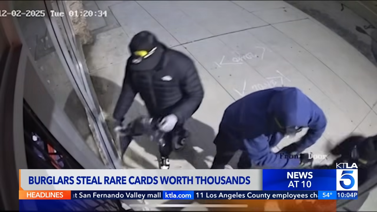 加州遊戲卡店驚傳竊案　價值10萬美元的卡片商品不翼而飛 - 電腦王阿達