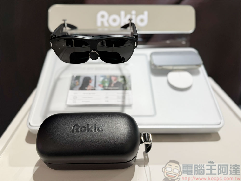 Rokid AI 眼鏡將於 12/13 於寶島眼鏡開賣，從專業驗光擴展智慧視野 - 電腦王阿達