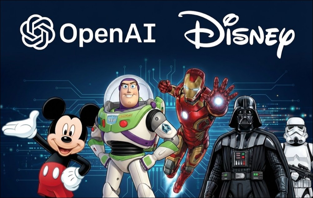 迪士尼斥資 10 億美元入股 OpenAI，將開放 Sora 使用迪士尼 IP 生成 AI 影片 - 電腦王阿達