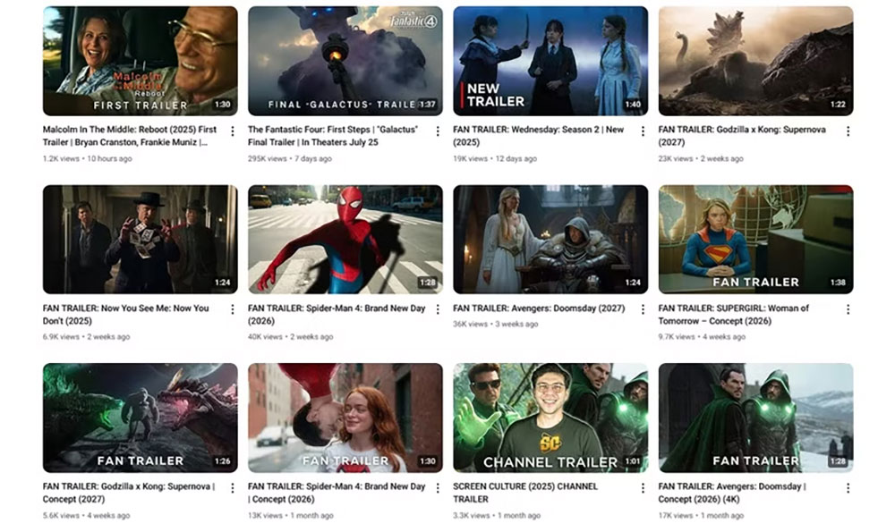 YouTube 關閉利用 AI 製作假電影預告片營利的頻道 - 電腦王阿達 YouTube 關閉利用 AI 製作假電影預告片營利的頻道 - 電腦王阿達