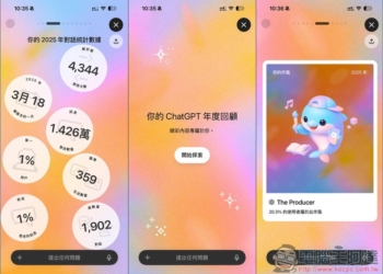 ChatGPT 推出「你的 ChatGPT 年度回顧」功能，教你怎麼搶先體驗