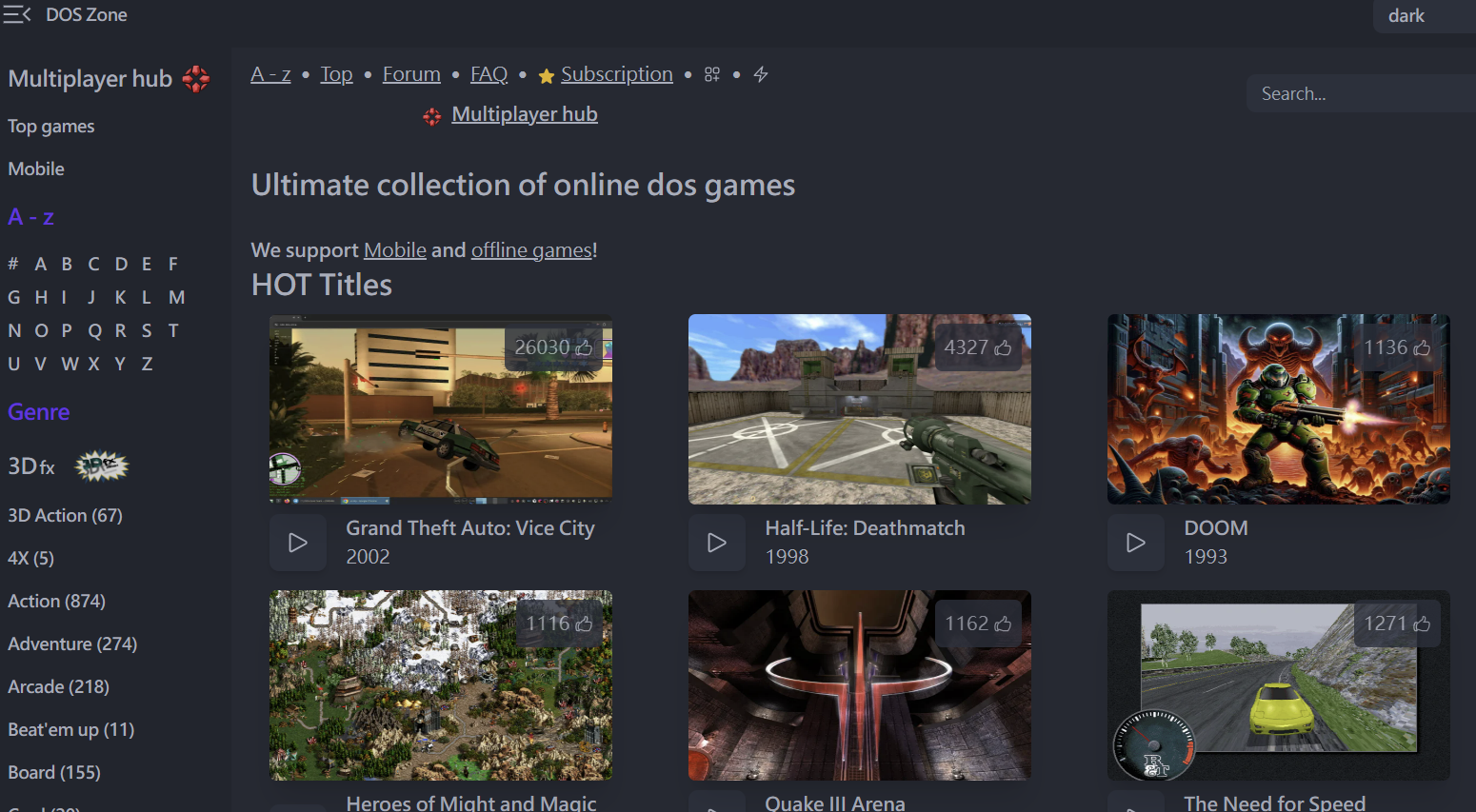 《暗黑破壞神》、《世紀帝國》應有盡有!DOS Zone 網站海量經典遊戲免安裝隨點隨玩 - 電腦王阿達 《暗黑破壞神》、《世紀帝國》應有盡有!DOS Zone 網站海量經典遊戲免安裝隨點隨玩 - 電腦王阿達