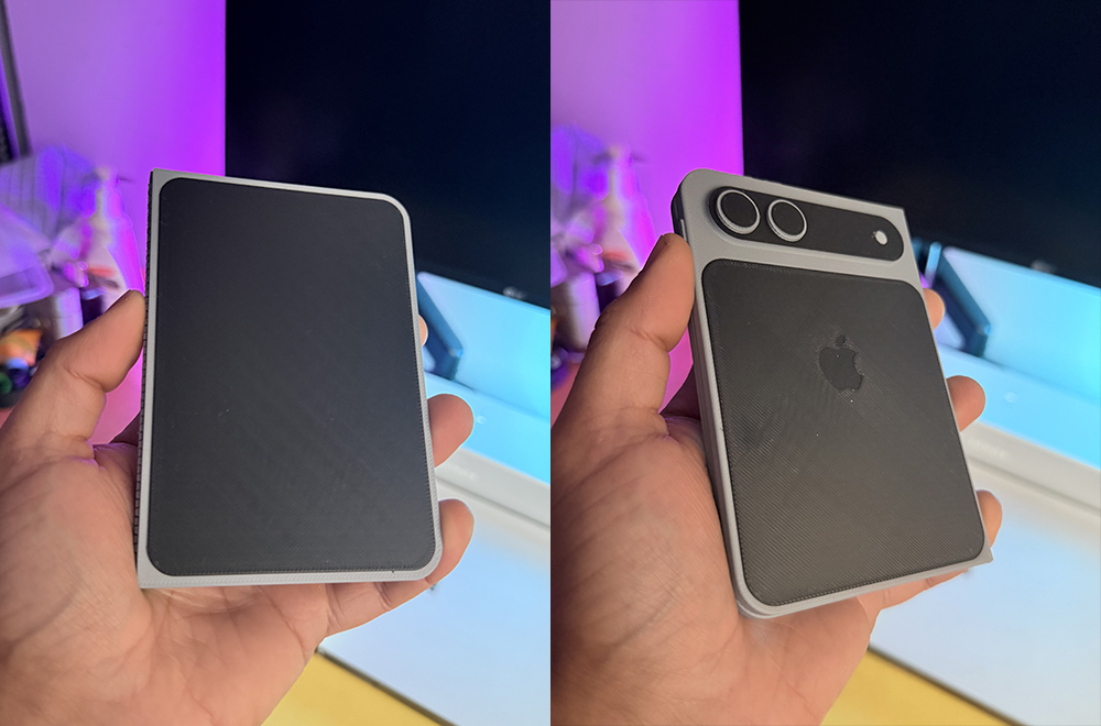 別再只看渲染圖!iPhone Fold 1比1 模擬機現身,這款摺疊機真的能放進口袋嗎?3D 列印自己搶先體驗 - 電腦王阿達 別再只看渲染圖!iPhone Fold 1比1 模擬機現身,這款摺疊機真的能放進口袋嗎?3D 列印自己搶先體驗 - 電腦王阿達