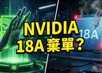 停在臨門一腳？傳 NVIDIA 暫緩 Intel 18A 製程量產計畫