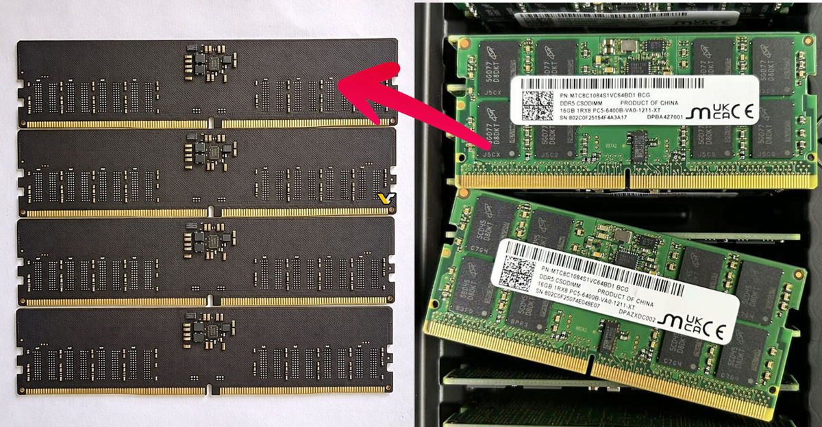 買不到平價記憶體就自己做!俄羅斯硬派DIY玩家「手搓」DDR5 記憶體自用 - 電腦王阿達 買不到平價記憶體就自己做!俄羅斯硬派DIY玩家「手搓」DDR5 記憶體自用 - 電腦王阿達