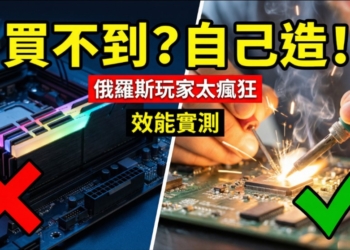 買不到平價記憶體就自己做！俄羅斯硬派DIY玩家「手搓」DDR5 記憶體自用