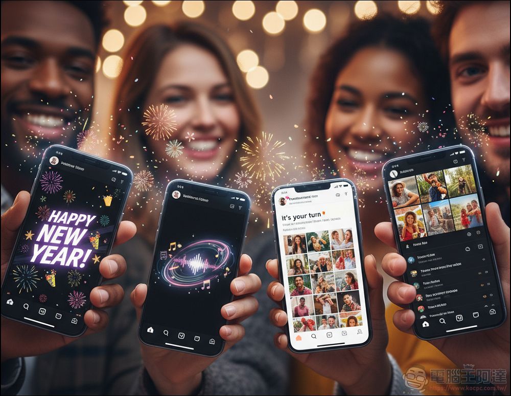 Instagram 年末彩蛋與跨年創作工具齊發:從留言特效到年度回顧,搶攻 2026 儀式感 - 電腦王阿達 Instagram 年末彩蛋與跨年創作工具齊發:從留言特效到年度回顧,搶攻 2026 儀式感 - 電腦王阿達