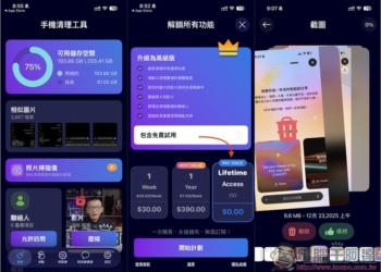 AI Cleaner 終身版限免！清理 IPhone 空間神器，藉由 AI 找出重複照片、無用影片、聯絡人，並支援左右滑動刪除和保留、私密保險箱