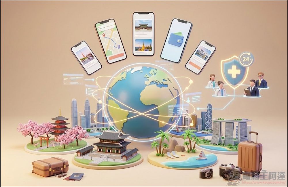 台灣大推出「原號漫遊安心+」最低日付 149 元,享海外旅遊諮詢援助服務 - 電腦王阿達 台灣大推出「原號漫遊安心+」最低日付 149 元,享海外旅遊諮詢援助服務 - 電腦王阿達