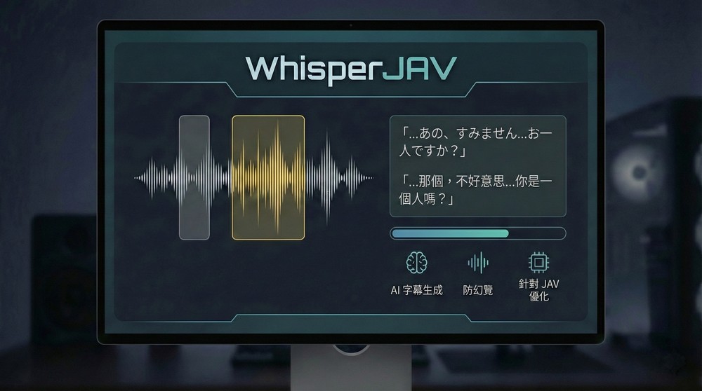 WhisperJAV 專為日本成人動作片而開發的免費字幕生成工具,標榜效果比一般 Whisper 模型更好 - 電腦王阿達 WhisperJAV 專為日本成人動作片而開發的免費字幕生成工具,標榜效果比一般 Whisper 模型更好 - 電腦王阿達