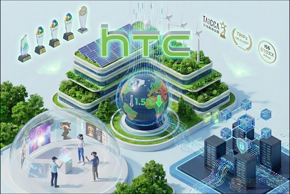 HTC 2025 年 ESG 全面展現亮眼成果,永續佈局成果再獲「四大國內外永續肯定」 - 電腦王阿達 HTC 2025 年 ESG 全面展現亮眼成果,永續佈局成果再獲「四大國內外永續肯定」 - 電腦王阿達