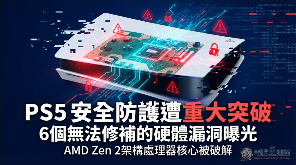 德國安全研究人員成功破解 PS5 安全防護機制,且無法使用軟體更新修補漏洞 - 電腦王阿達 德國安全研究人員成功破解 PS5 安全防護機制,且無法使用軟體更新修補漏洞 - 電腦王阿達