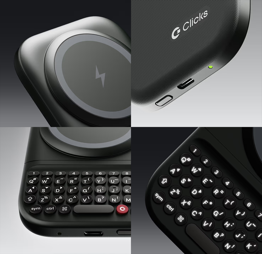 實體鍵盤控有福了!Clicks 推出 iPhone MagSafe 鍵盤電池,還做了一部運行 Android 16 的「反滑手機」 - 電腦王阿達 實體鍵盤控有福了!Clicks 推出 iPhone MagSafe 鍵盤電池,還做了一部運行 Android 16 的「反滑手機」 - 電腦王阿達